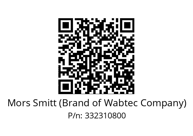   Mors Smitt (Brand of Wabtec Company) 332310800