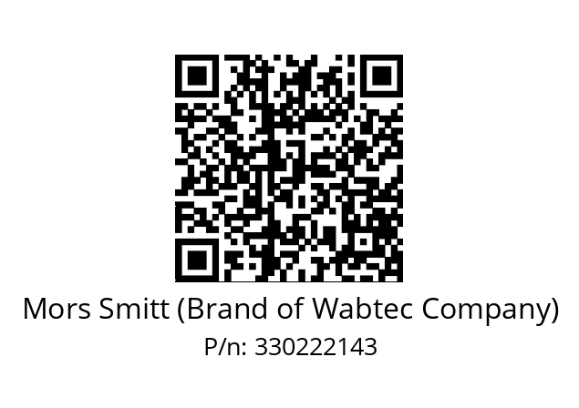   Mors Smitt (Brand of Wabtec Company) 330222143