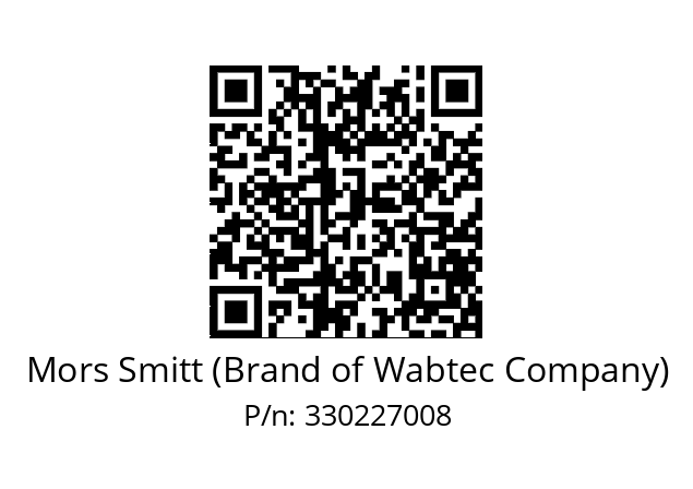   Mors Smitt (Brand of Wabtec Company) 330227008