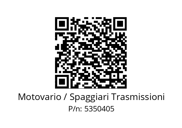   Motovario / Spaggiari Trasmissioni 5350405