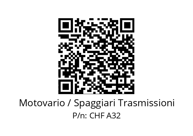   Motovario / Spaggiari Trasmissioni CHF A32