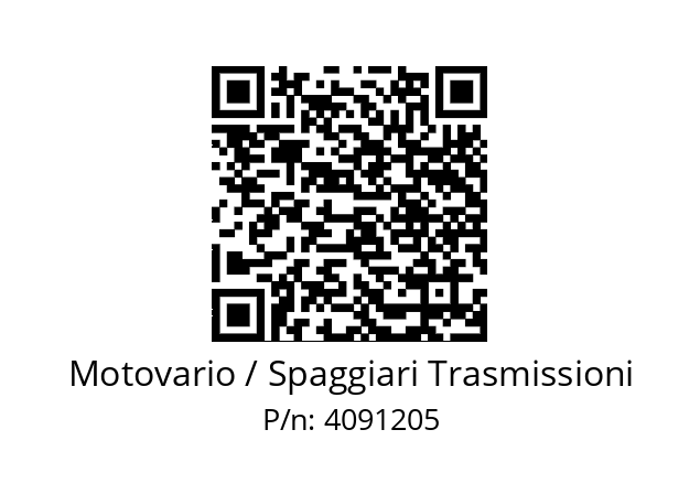   Motovario / Spaggiari Trasmissioni 4091205