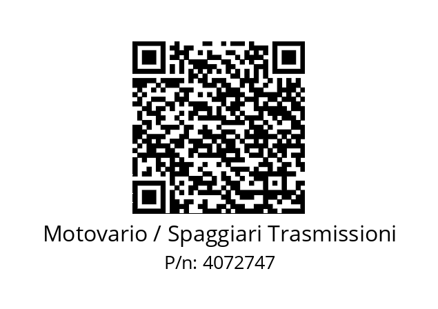   Motovario / Spaggiari Trasmissioni 4072747