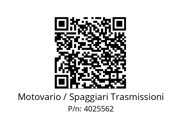   Motovario / Spaggiari Trasmissioni 4025562