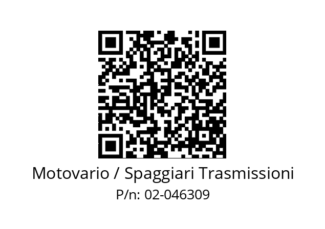   Motovario / Spaggiari Trasmissioni 02-046309