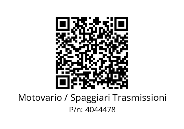   Motovario / Spaggiari Trasmissioni 4044478