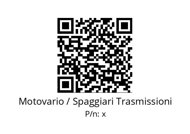   Motovario / Spaggiari Trasmissioni х