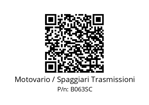   Motovario / Spaggiari Trasmissioni B063SC