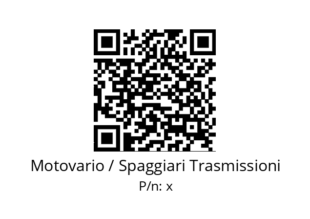   Motovario / Spaggiari Trasmissioni х