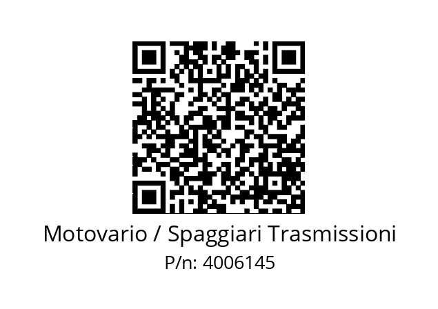   Motovario / Spaggiari Trasmissioni 4006145