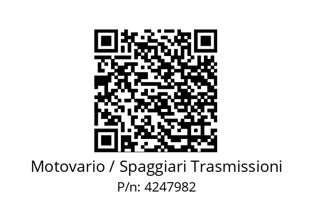   Motovario / Spaggiari Trasmissioni 4247982