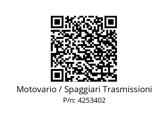  TBH71B4 Motovario / Spaggiari Trasmissioni 4253402