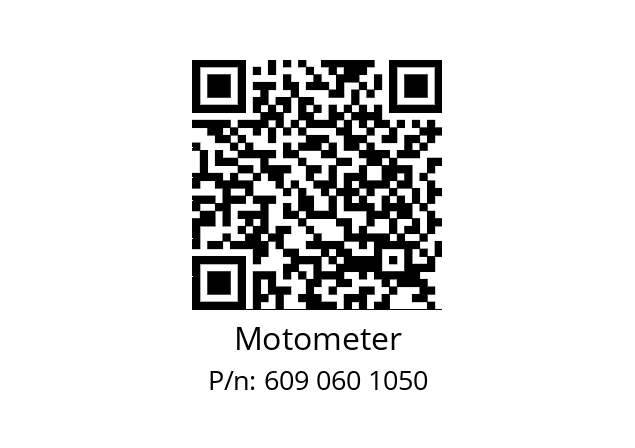   Motometer 609 060 1050