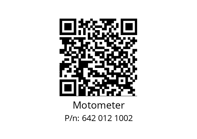   Motometer 642 012 1002