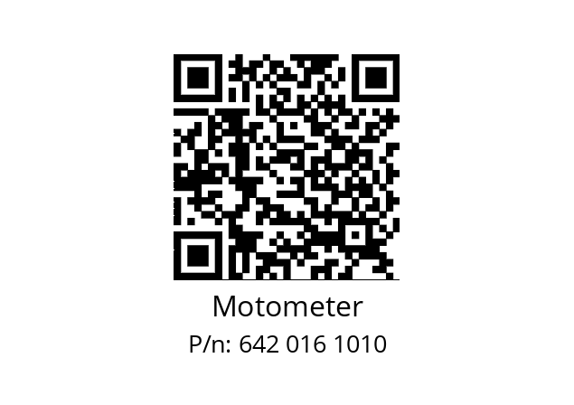   Motometer 642 016 1010