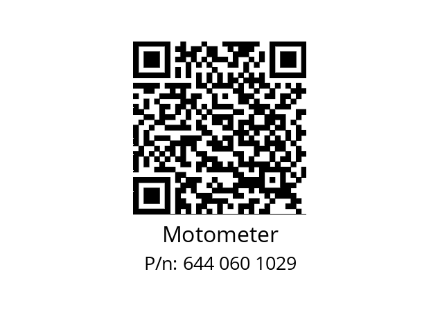   Motometer 644 060 1029