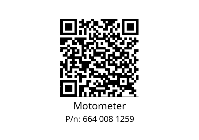   Motometer 664 008 1259