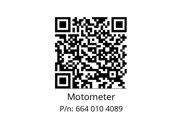   Motometer 664 010 4089