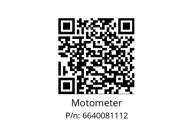   Motometer 6640081112