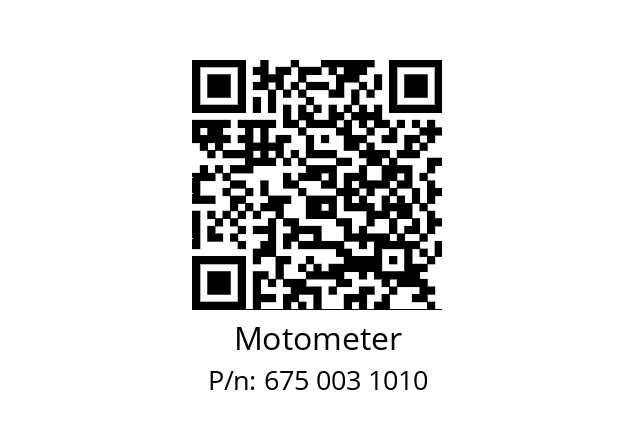   Motometer 675 003 1010