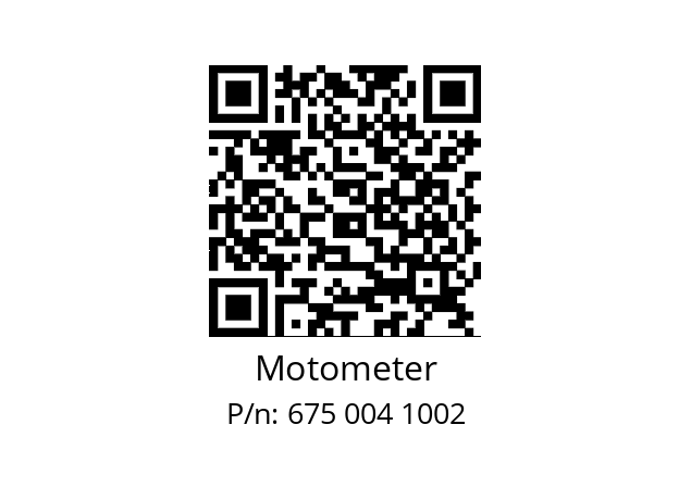   Motometer 675 004 1002