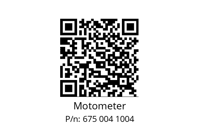   Motometer 675 004 1004