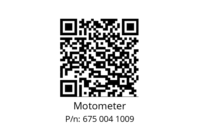   Motometer 675 004 1009