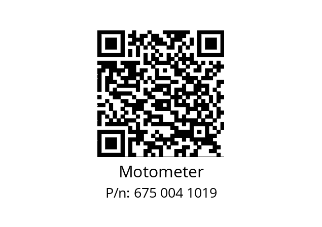   Motometer 675 004 1019