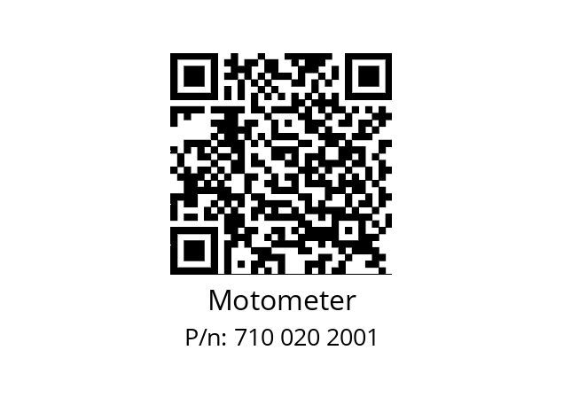   Motometer 710 020 2001