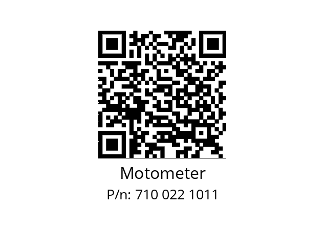   Motometer 710 022 1011