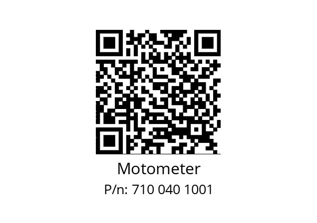   Motometer 710 040 1001