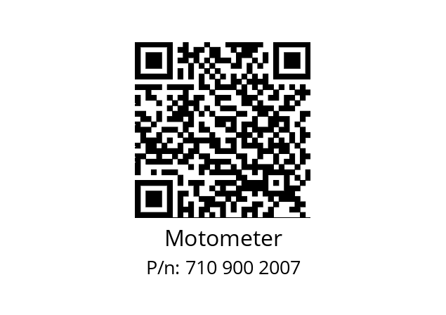   Motometer 710 900 2007