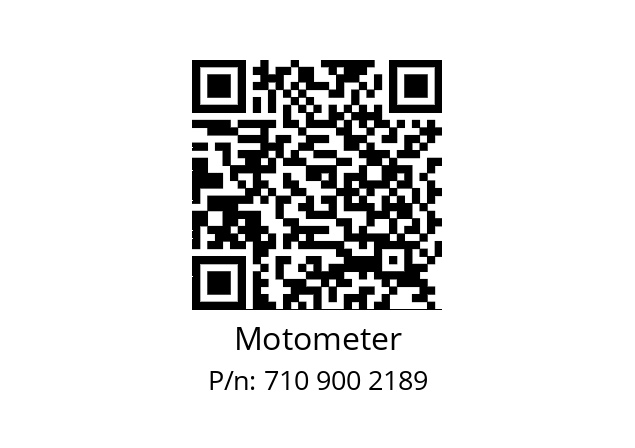   Motometer 710 900 2189