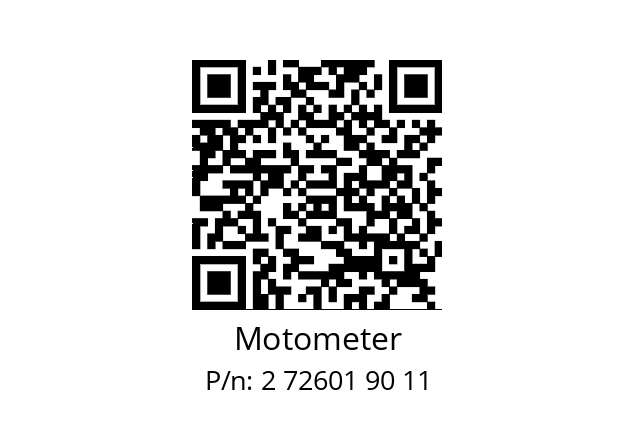   Motometer 2 72601 90 11