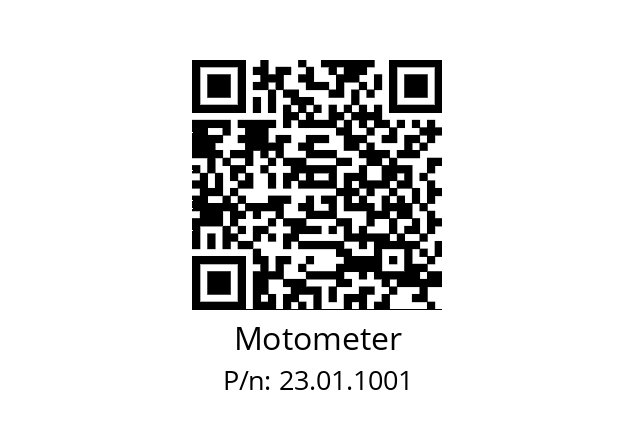   Motometer 23.01.1001