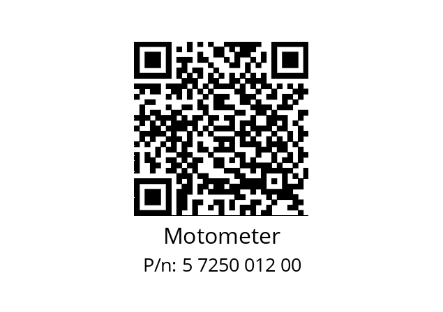   Motometer 5 7250 012 00