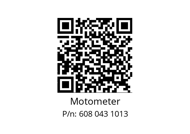   Motometer 608 043 1013