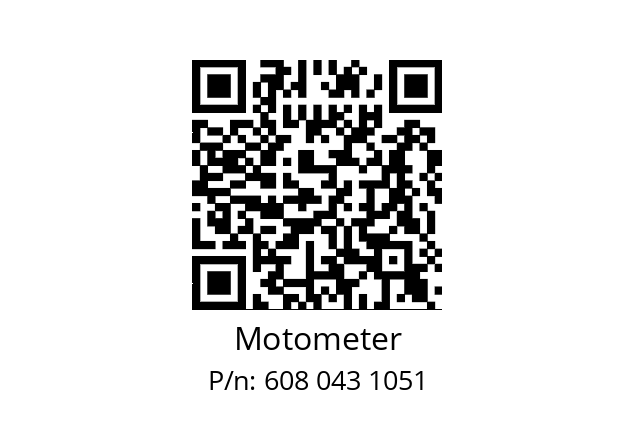   Motometer 608 043 1051