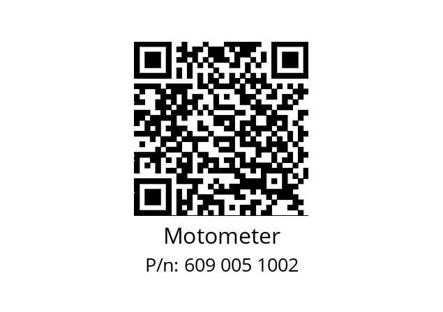   Motometer 609 005 1002