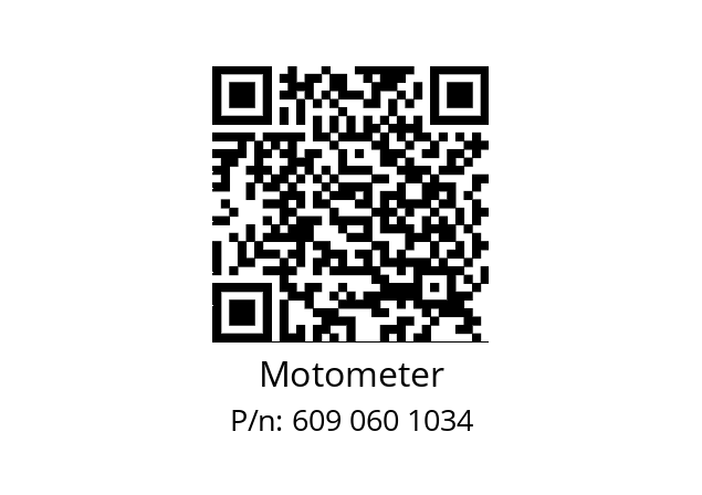   Motometer 609 060 1034