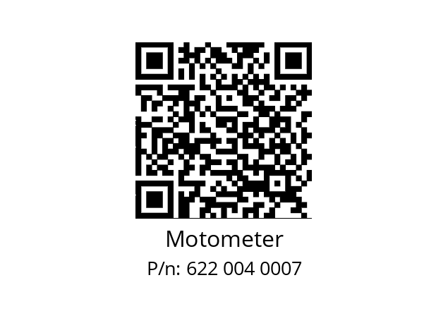   Motometer 622 004 0007