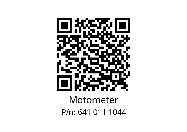   Motometer 641 011 1044