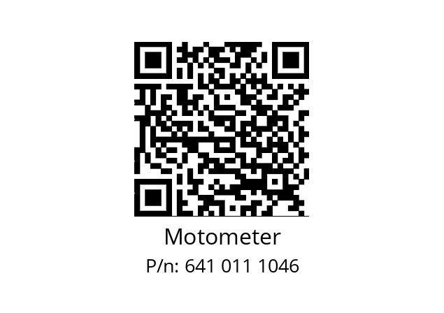   Motometer 641 011 1046