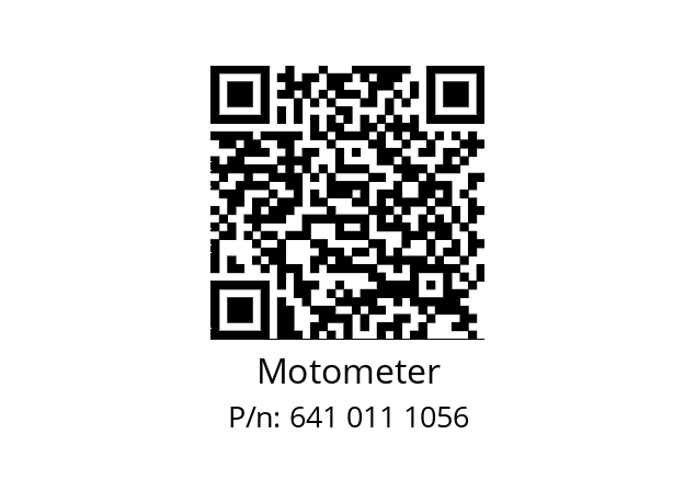   Motometer 641 011 1056