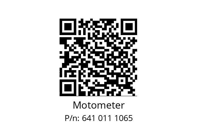   Motometer 641 011 1065