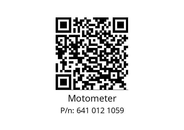   Motometer 641 012 1059