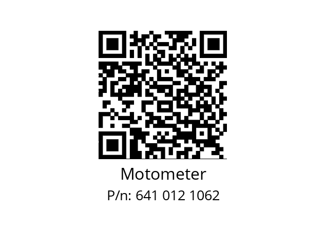   Motometer 641 012 1062