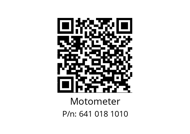   Motometer 641 018 1010