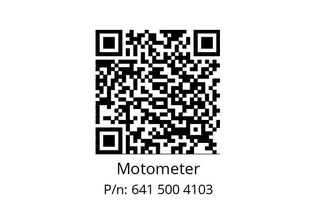   Motometer 641 500 4103