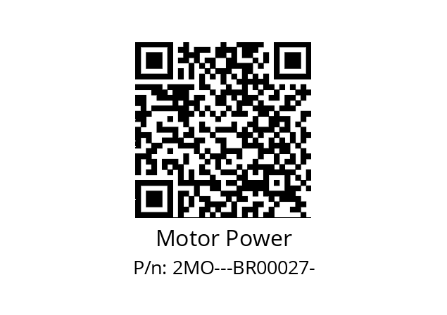   Motor Power 2MO---BR00027-